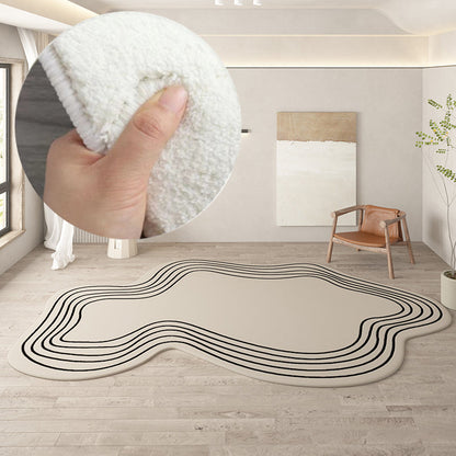 BowLift | Irregular round rug home decoration