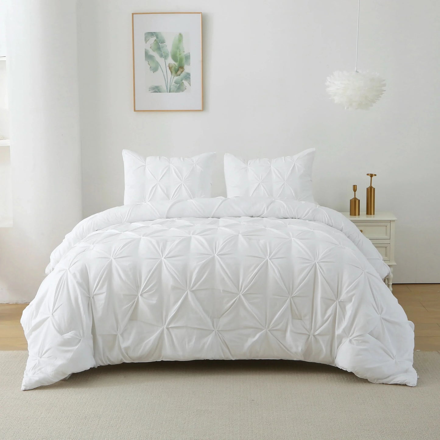BowLift | Hazy - Luxurious Jacquard Duvet Cover Set