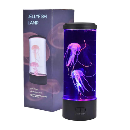 BowLift Jellyfish Lamp – Color-Changing LED Light, USB or Battery Powered