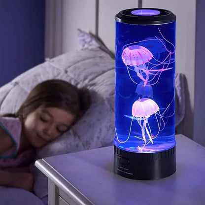 BowLift Jellyfish Lamp – Color-Changing LED Light, USB or Battery Powered