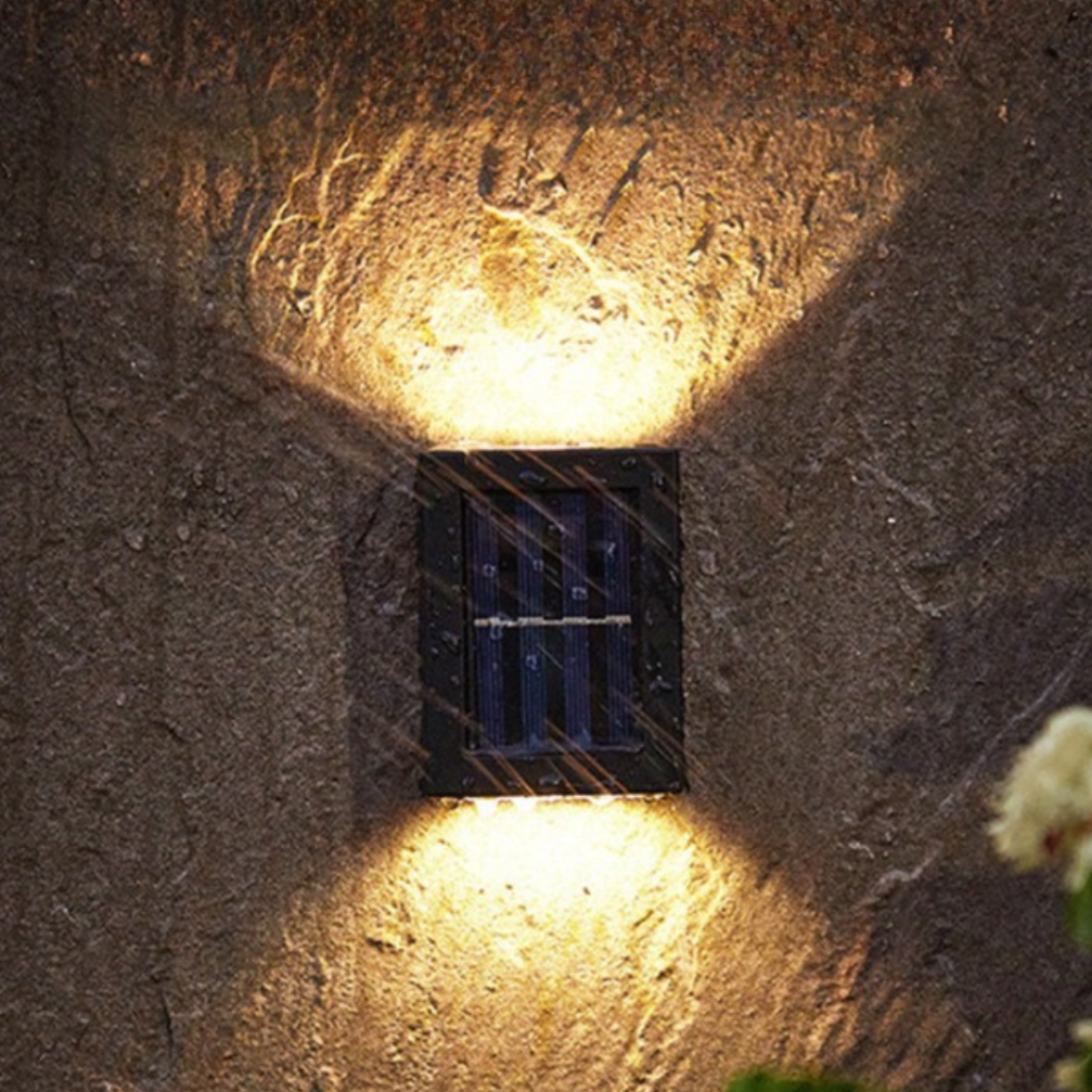 LZINA™ | Wireless LED Solar Wall Lamps