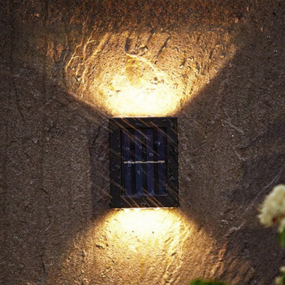 LZINA™ | Wireless LED Solar Wall Lamps