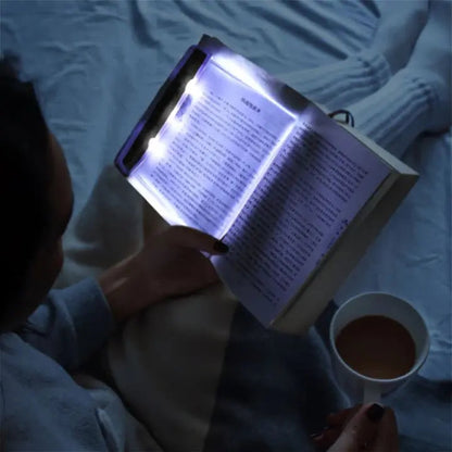 LZINA™ | LED Reading Lamp Flat Panel – Night Light with 2 Brightness Levels & Eye PRedection