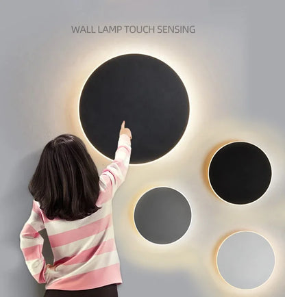 BowLift LightRing: Sleek Minimalist LED Wall Light