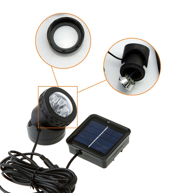 LZINA™ | Two Heads LED Outdoor Waterproof Solar Underwater Spotlight Floodlight