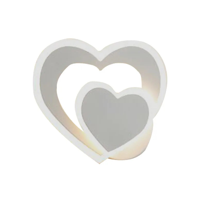 BowLift Heart-Shaped Wall Light - Romantic Design, Easy Setup - AtmosLove