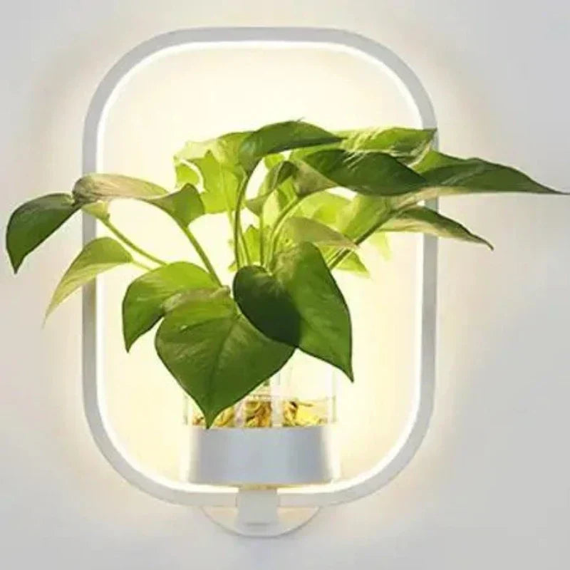 BowLift | Luminaire Sconce — Elegant Plant Wall Light for Indoor Greenery