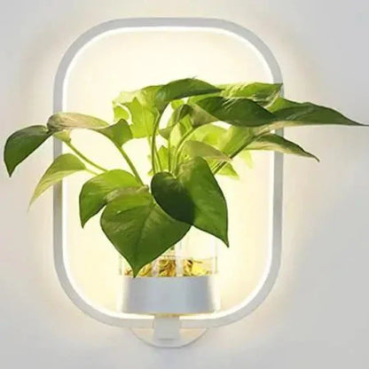 BowLift | Luminaire Sconce — Elegant Plant Wall Light for Indoor Greenery