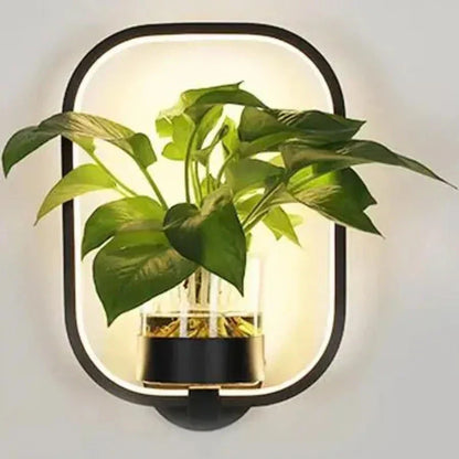 BowLift | Luminaire Sconce — Elegant Plant Wall Light for Indoor Greenery