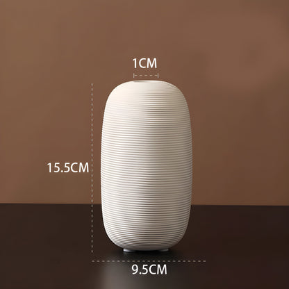 LZINA™ | Minimalistic Handcrafted Ceramic Zen Vase