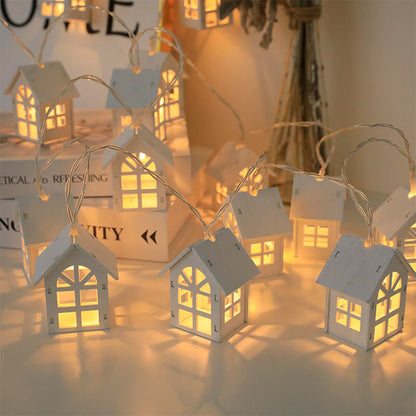 BowLift Linen Lantern String Lights – Cozy Linen Glow for Indoor & Outdoor Spaces