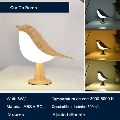 BowLift Modern Table Lamp with Bird Accent - Zion™