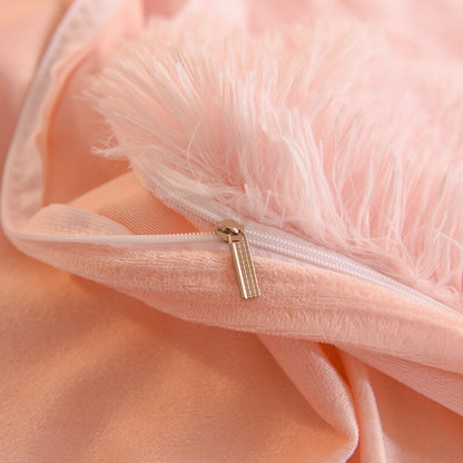 LZINA™ | Luxury Plush Duvet Cover with Zipper Closure and Corner Straps