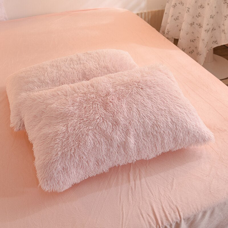 LZINA™ | Luxury Plush Duvet Cover with Zipper Closure and Corner Straps