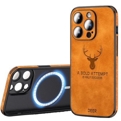 LZINA™ | Leather iPhone Case with Shock Protection & Elegant Design