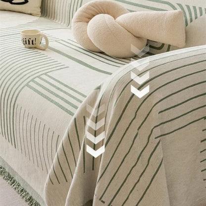 BowLift | Luxurious Snowflake Chenille Sofa Cover