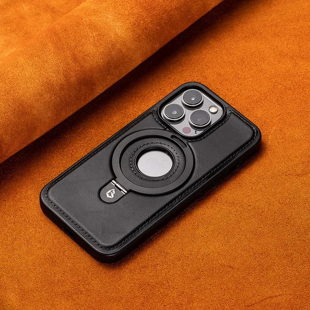 LZINA™ | Magnetic iPhone case with invisible ring holder