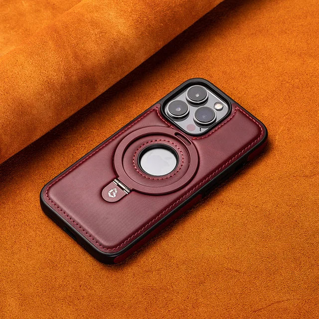 LZINA™ | Magnetic iPhone case with invisible ring holder