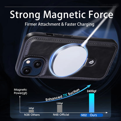 LZINA™ | Magnetic iPhone case with invisible ring holder
