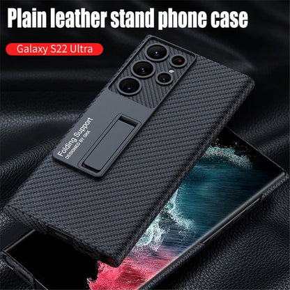 LZINA™ | Luxurious, ultra-thin leather phone case, shockproof, for Samsung Galaxy 23