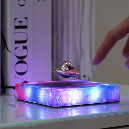 LZINA™ | Magnetic LED Night Light with Floating Spaceship Design