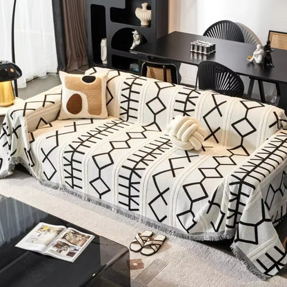 BowLift | Maze Four-Season Chenille Sofa Cover