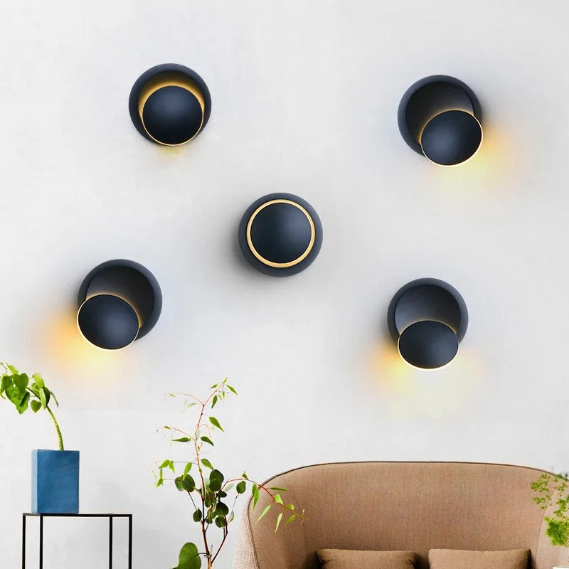 BowLift — Sleek Minimalist Orb Wall Light