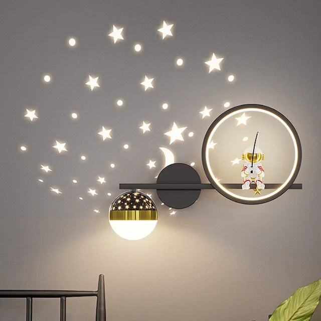 BowLift Star-Shaped LED Wall Light for Kids – Chic Night Lamp with a Gentle Glow for the Bedroom