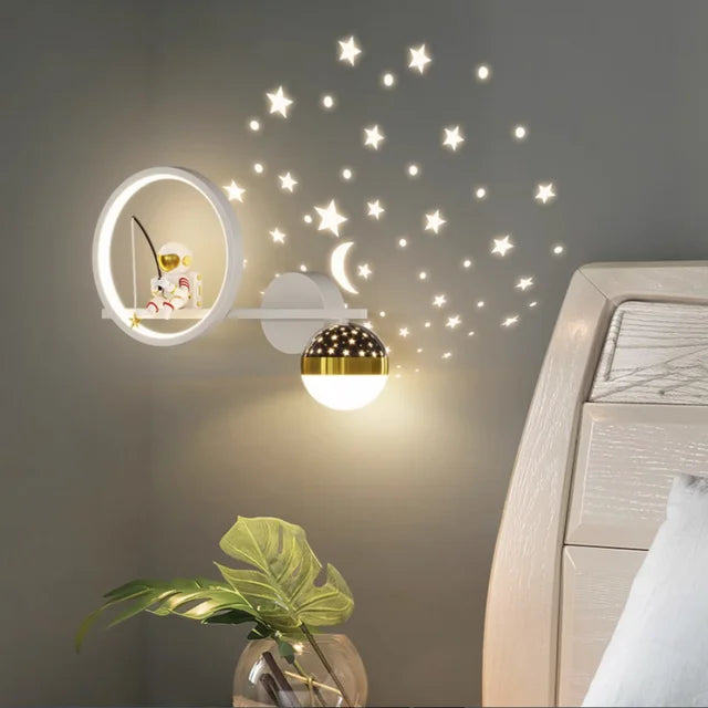 BowLift Star-Shaped LED Wall Light for Kids – Chic Night Lamp with a Gentle Glow for the Bedroom