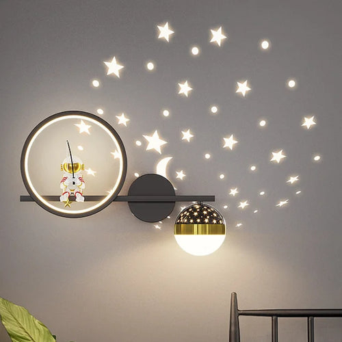 BowLift Star-Shaped LED Wall Light for Kids – Chic Night Lamp with a Gentle Glow for the Bedroom