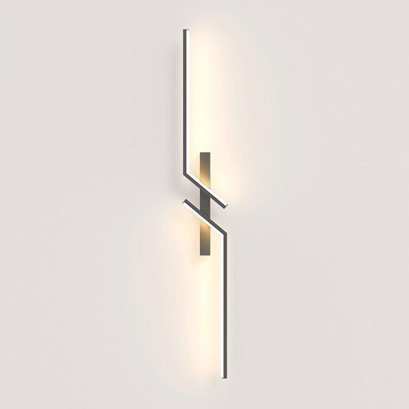 BowLift Creative LED Wall Lamp with Stripe Design — Modern, Sleek Illumination