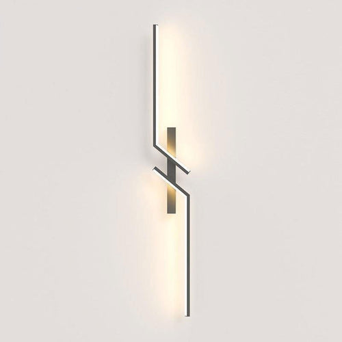 BowLift Creative LED Wall Lamp with Stripe Design — Modern, Sleek Illumination