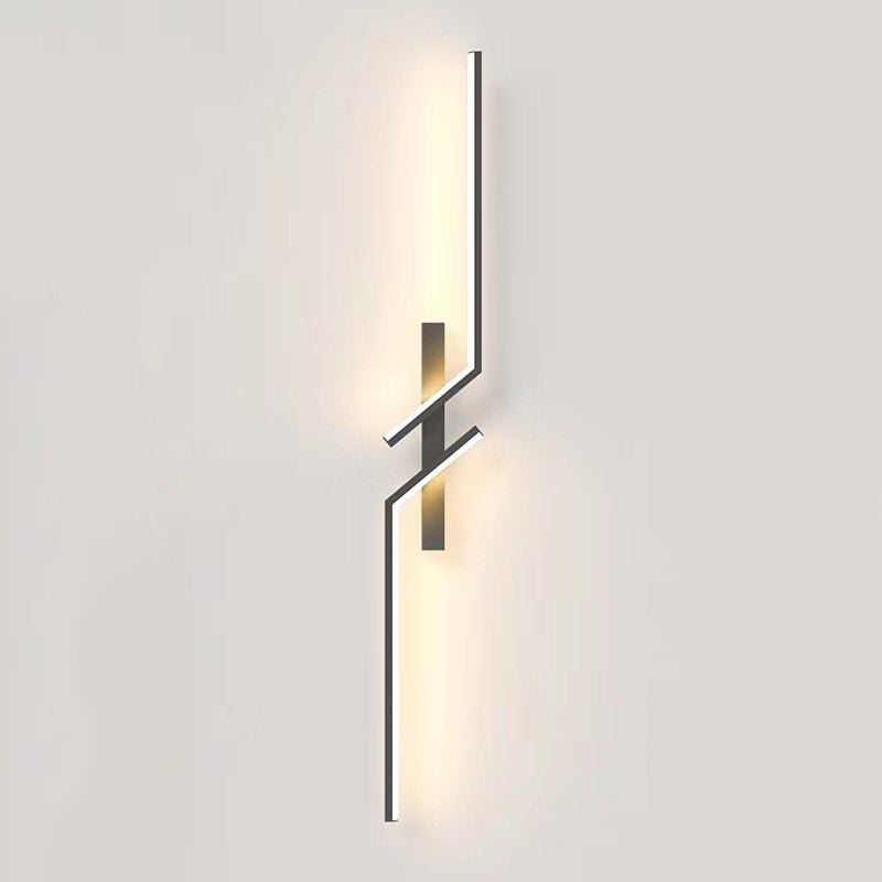 BowLift Creative LED Wall Lamp with Stripe Design — Modern, Sleek Illumination