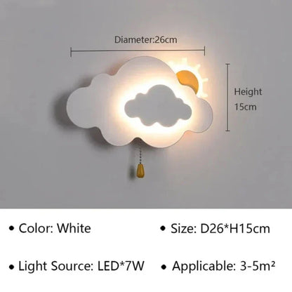 BowLift LED Wall Lamp for Kids' Rooms and Hallways — Cozy, Safe Lighting