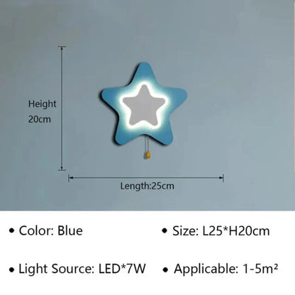 BowLift LED Wall Lamp for Kids' Rooms and Hallways — Cozy, Safe Lighting