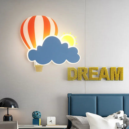 BowLift LED Wall Lamp for Kids' Rooms and Hallways — Cozy, Safe Lighting
