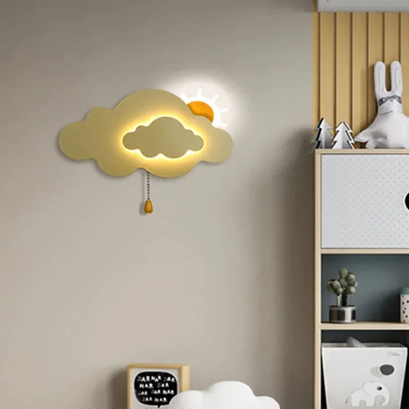BowLift LED Wall Lamp for Kids' Rooms and Hallways — Cozy, Safe Lighting