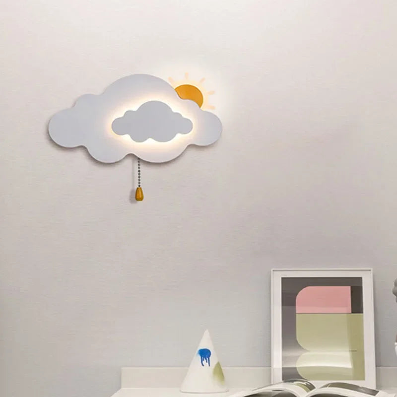 BowLift LED Wall Lamp for Kids' Rooms and Hallways — Cozy, Safe Lighting