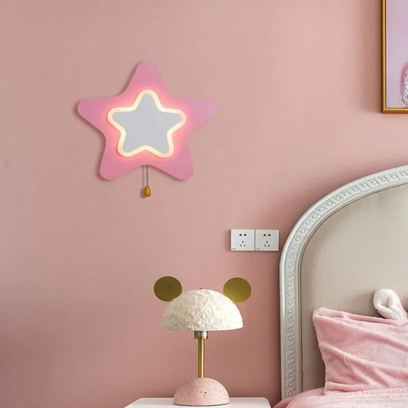 BowLift LED Wall Lamp for Kids' Rooms and Hallways — Cozy, Safe Lighting