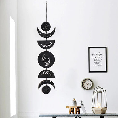 LZINA™ | Moon Phase Garland Wall Decoration