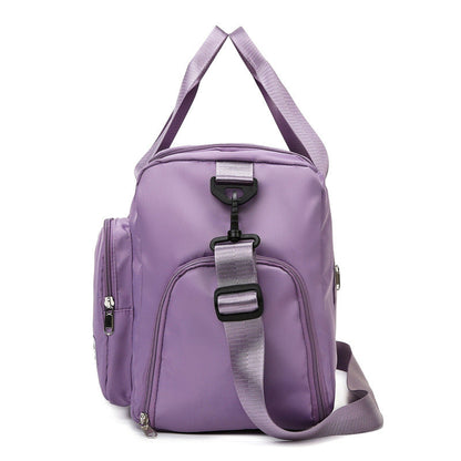 LZINA™ | Multi-Pocket Travel Bag, Sports and Gym Duffle with Separate Shoe Compartment