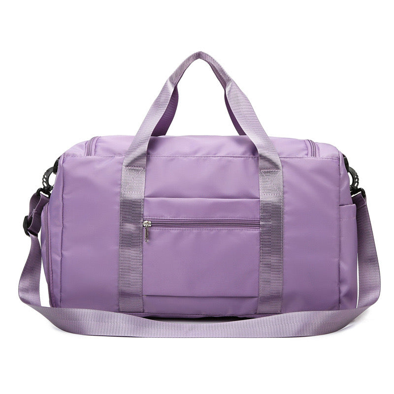 LZINA™ | Multi-Pocket Travel Bag, Sports and Gym Duffle with Separate Shoe Compartment