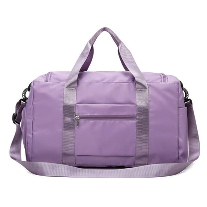 LZINA™ | Multi-Pocket Travel Bag, Sports and Gym Duffle with Separate Shoe Compartment