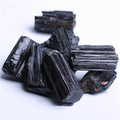 LZINA™ | Natural and mineral stones crystal black tourmaline raw stone home Ramadan decoration 2023