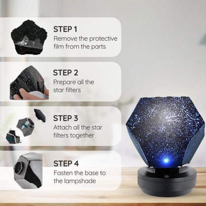 LZINA™ | Starry Night Light Projector