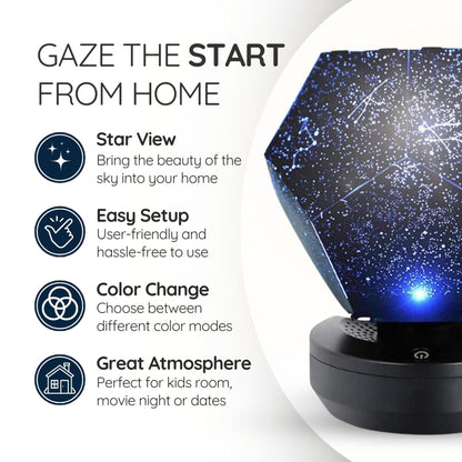 LZINA™ | Starry Night Light Projector