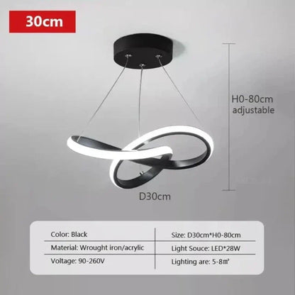 BowLift | CreativeGlow - LED Ceiling Light