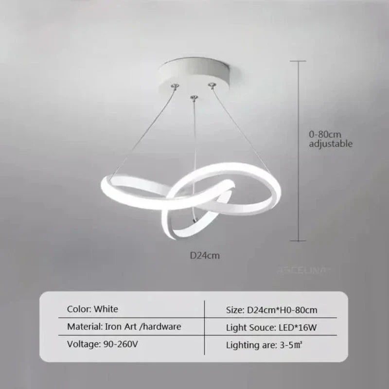 BowLift | CreativeGlow - LED Ceiling Light