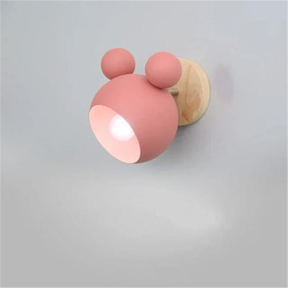 BowLift MickeyGlo Mickey Wall Lamp - Adorable Mickey-Themed Wall Light for Kids' Rooms