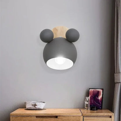 BowLift MickeyGlo Mickey Wall Lamp - Adorable Mickey-Themed Wall Light for Kids' Rooms